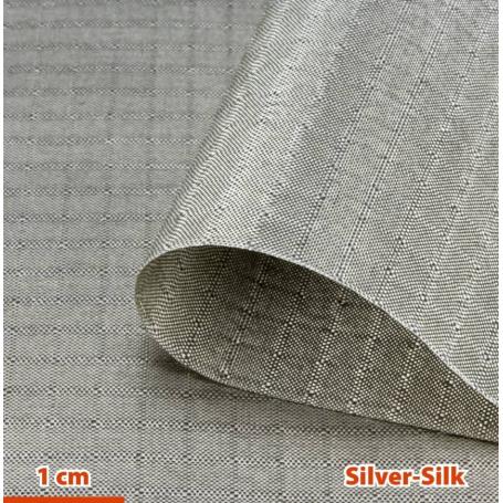 Tissu anti-ondes hautes et basses fréquences Silver-Silk YShield