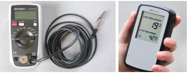 Autres appareils de mesure