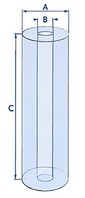 dimensions cartouches carbonit