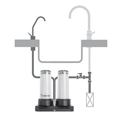 filtration carbonit duo robinet séparé