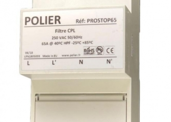 Zoom sur le filtre CPL Polier PROSTOP65