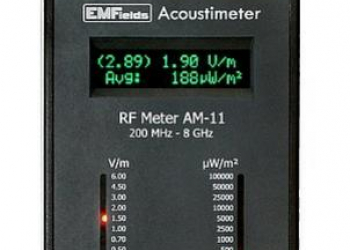 Nouveau ! Mesureur hautes fréquences EMFields Acoustimeter AM11