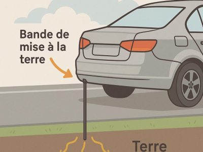 Pourquoi installer une bande de mise à la terre sur votre voiture ?