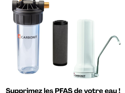Nouveaux filtres à eau Carbonit avec cartouche anti-PFAS GFP P200