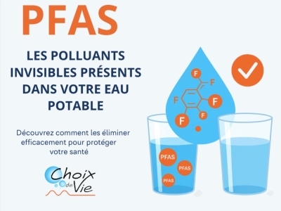 PFAS : les polluants invisibles votre eau et comment les éliminer