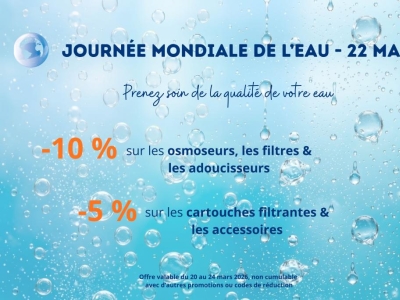 Journée mondiale de l'eau : reprendre la main sur la qualité de son eau